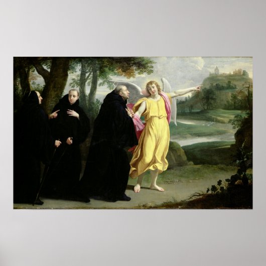 Scene uit het leven van St. Benedict Poster (Voorkant)
