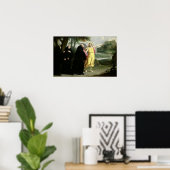 Scene uit het leven van St. Benedict Poster (Thuiskantoor)