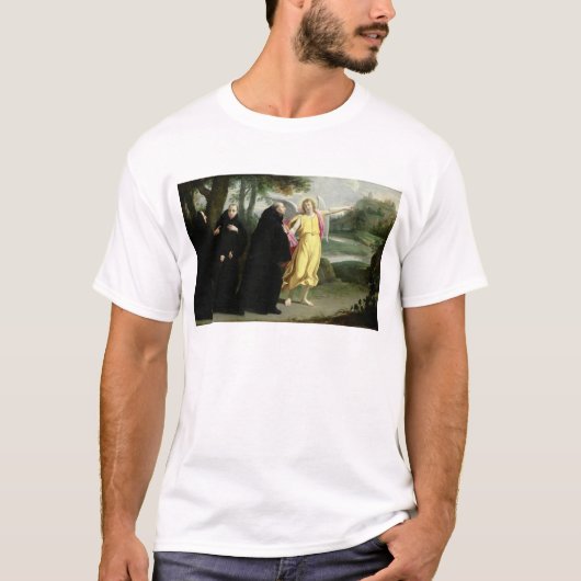 Scene uit het leven van St. Benedict T-shirt (Voorkant)
