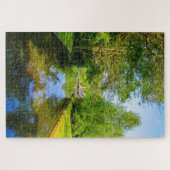 Scene uit het park Keukenhof, Nederland Legpuzzel (Horizontaal)