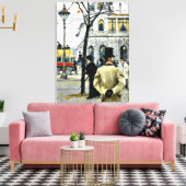 Scene uit Kopenhagen; Paul Gustave Fischer art Canvas Afdruk (Insitu (Woonkamer))