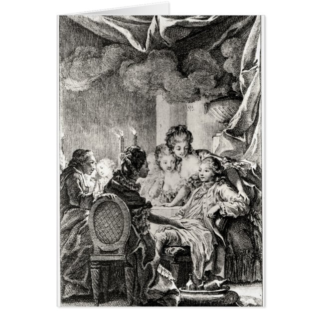 Scene uit 'L'Ingenu' door Voltaire (Voorkant)