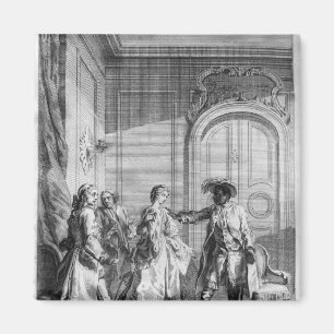 Scene uit 'Othello' door William Shakespeare Magneet