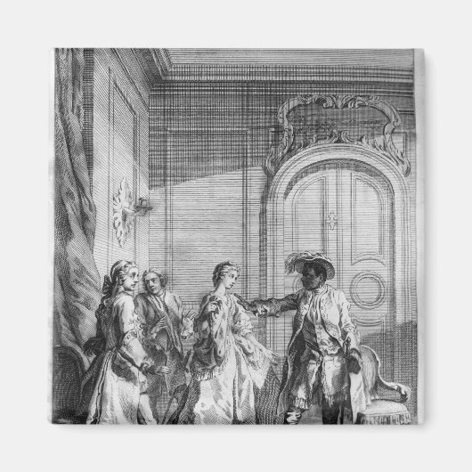 Scene uit 'Othello' door William Shakespeare Magneet (Voorkant)