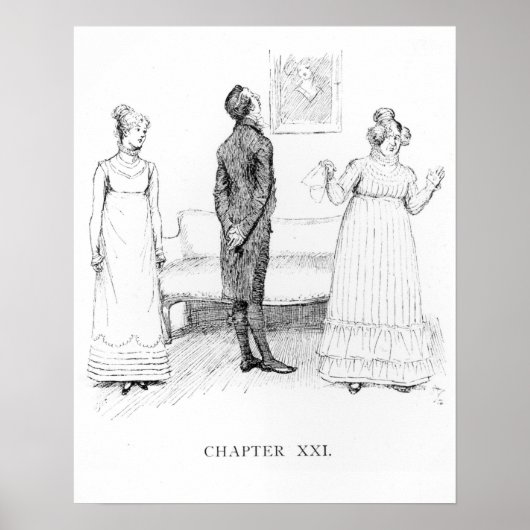 Scène uit 'Pride and Prejudice' Poster (Voorkant)