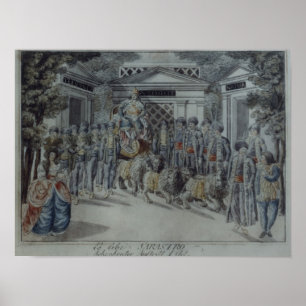 Scène uit 'The Magic Flute' Poster