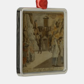 Scène uit 'The Magic Flute' van Mozart, 1795 Metalen Ornament (Rechts)