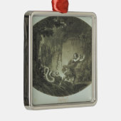 Scène uit 'The Magic Flute' van Mozart Metalen Ornament (Rechts)