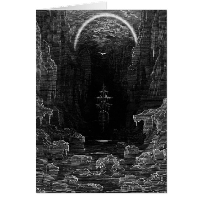 Scene uit 'The Rime of the Ancient Mariner' (Voorkant)