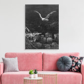 Scène uit 'The Rime of the Ancient Mariner' 2 Canvas Afdruk (Insitu (Woonkamer))