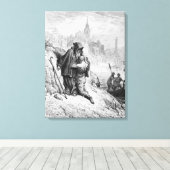 Scène uit 'The Rime of the Ancient Mariner' 2 Canvas Afdruk (Insitu (Houten vloer))