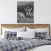 Scène uit 'The Rime of the Ancient Mariner' 3 Canvas Afdruk (Insitu (Slaapkamer))