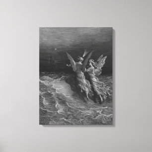 Scène uit 'The Rime of the Ancient Mariner' 3 Canvas Afdruk