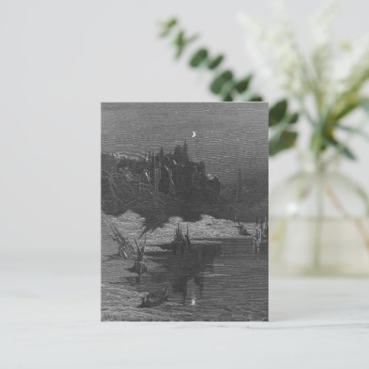 Scène uit 'The Rime of the Ancient Mariner' 4 Briefkaart (Staand voorkant)