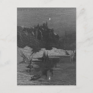 Scène uit 'The Rime of the Ancient Mariner' 4 Briefkaart