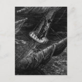 Scene uit 'The Rime of the Ancient Mariner' Briefkaart (Voorkant)