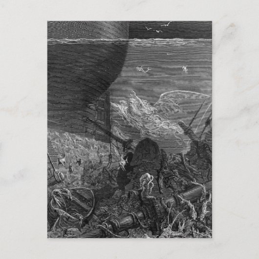 Scene uit 'The Rime of the Ancient Mariner' Briefkaart (Voorkant)