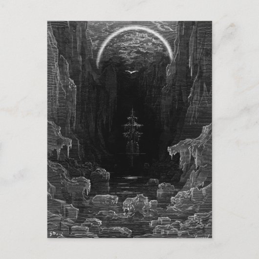 Scene uit 'The Rime of the Ancient Mariner' Briefkaart (Voorkant)