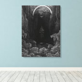 Scene uit 'The Rime of the Ancient Mariner' Canvas Afdruk (Insitu (Houten vloer))