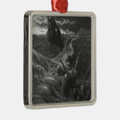 Scene uit 'The Rime of the Ancient Mariner' Metalen Ornament (Rechts)