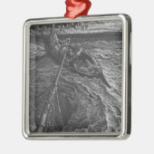 Scene uit 'The Rime of the Ancient Mariner' Metalen Ornament (Links)