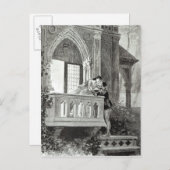 Scene uit Wet II van Romeo en Julia Briefkaart (Voorkant / Achterkant)