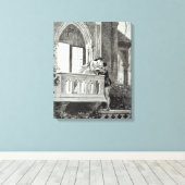 Scene uit Wet II van Romeo en Julia Canvas Afdruk (Insitu (Houten vloer))