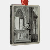 Scene uit Wet II van Romeo en Julia Metalen Ornament (Rechts)