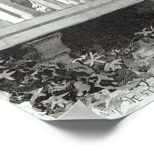 Scene uit Wet II van Romeo en Julia Poster (Hoek)