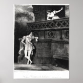 Scene uit Wet III van 'Romeo en Julia' Poster (Voorkant)