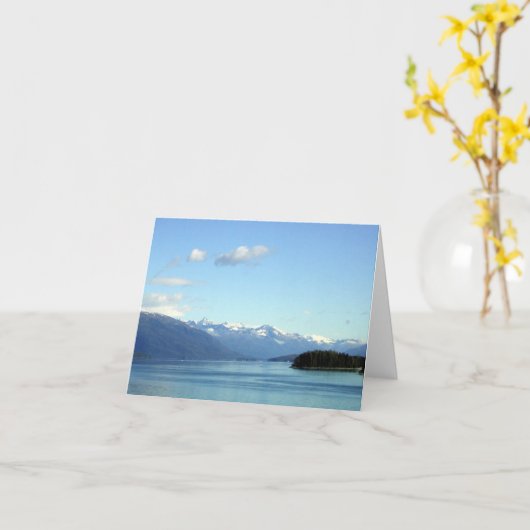 Scène van Alaska Kaart (Gele Bloem)