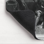 Scène van de brief van de neef muismat (Hoek)