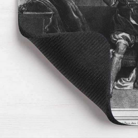 Scène van de brief van de neef muismat (Hoek)