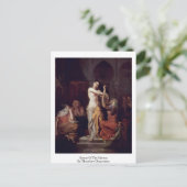 Scène van de Harem door Theodore Chasseriau Briefkaart (Staand voorkant)