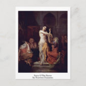 Scène van de Harem door Theodore Chasseriau Briefkaart (Voorkant)