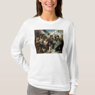 Scène van de Revolutie van 1830 T-shirt