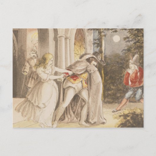 Scene van Don Juan Briefkaart (Voorkant)