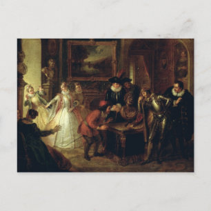 Scene van "Don Quixote de la Mancha" Briefkaart