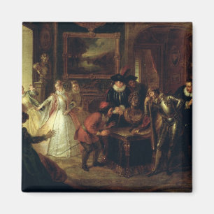 Scene van "Don Quixote de la Mancha" Magneet