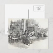 Scène van het nieuwe Ballet van de 'Kwispelingen Briefkaart (Voorkant / Achterkant)