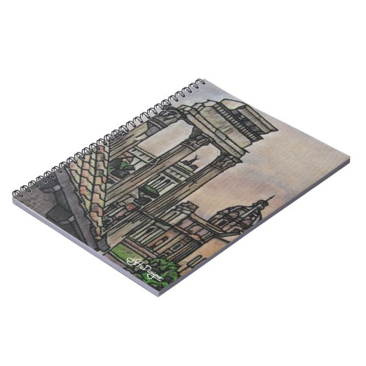 Scène van het Notitieboek van het Roman Forum (Linkerzijde)