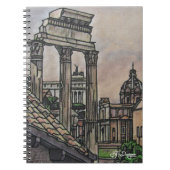Scène van het Notitieboek van het Roman Forum (Voorkant)