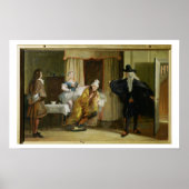 Scene van "Le Malade Imaginaire" door Moliere (162 Poster (Voorkant)
