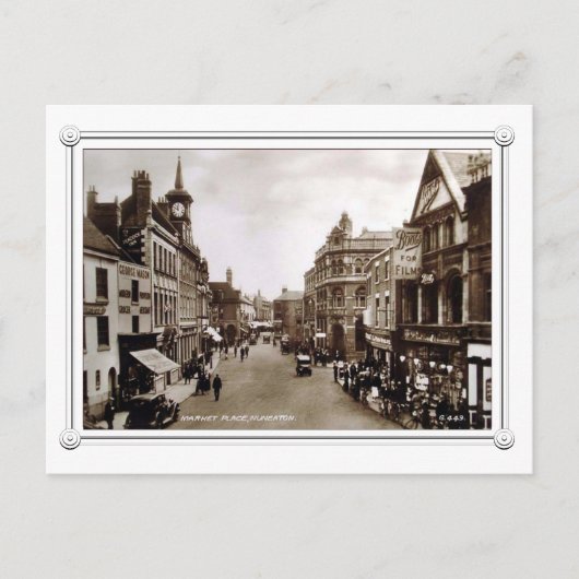 scène van Nuneaton, Warwickshire Briefkaart (Voorkant)