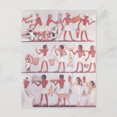 Scène van slagers en bedienden briefkaart (Voorkant)