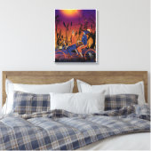 Scenery Canvas Afdruk (Insitu (Slaapkamer))