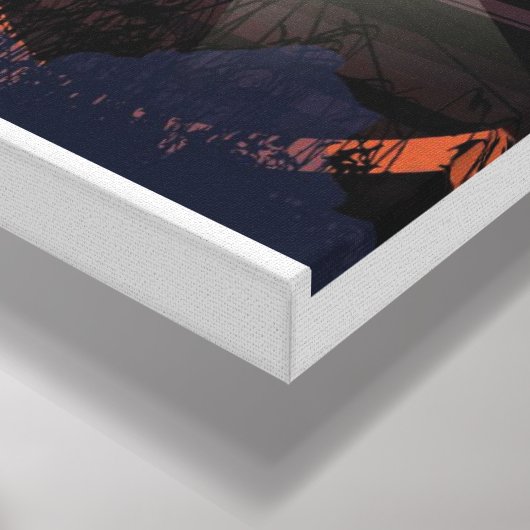 Scenery Canvas Afdruk (Hoek(Onderkant))