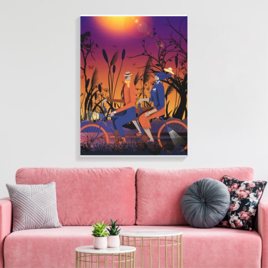 Scenery Canvas Afdruk (Insitu (Woonkamer))