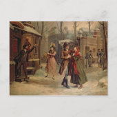 Scenery for the scene with Mimi and Rodolfo Briefkaart (Voorkant)