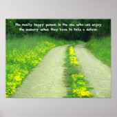 Scenery on a Detour Poster (Voorkant)